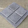 Blue limestone random flamed shape China mosaic bluestone