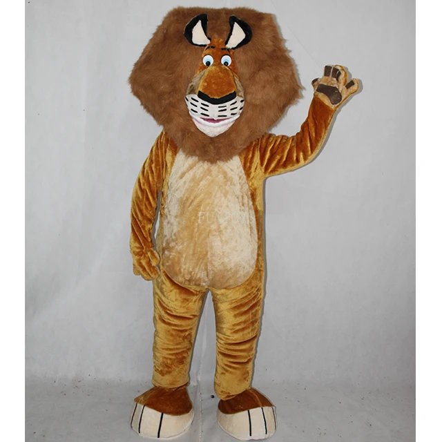 funtoys adult madagascar alex lion mascot