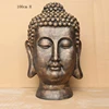 100cm H life size brass buddha head for garden decoration
