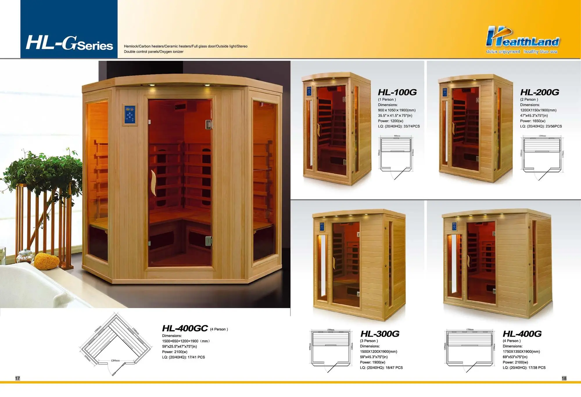 High Quality New Zero Emf Carbon Nano Infrared Sauna Heater Far Infrared Sauna With Best For Two