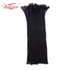 Belleshow 20 Inch Crochet Human Hair Braid dreadlock extensions for black hair afro kinky hair extensionsAfro Kinky Dreadlocks