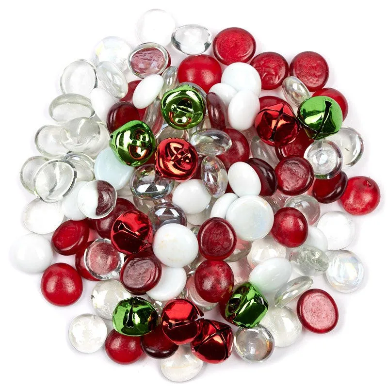 Colorful Flat Glass Beads For Garden Decoration Buy Flat Glass Beads