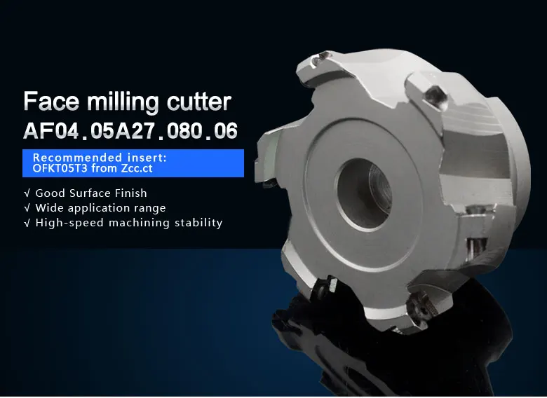 Indexable Milling Tools Module Gear Milling Cutter Af04.05a27.080.06