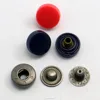 Nylon spring snap button for jackets