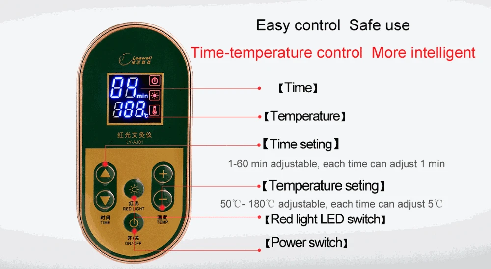 Smoke-free moxibustion instrument moxibustion lamp traditional chinese medical equipment health care products