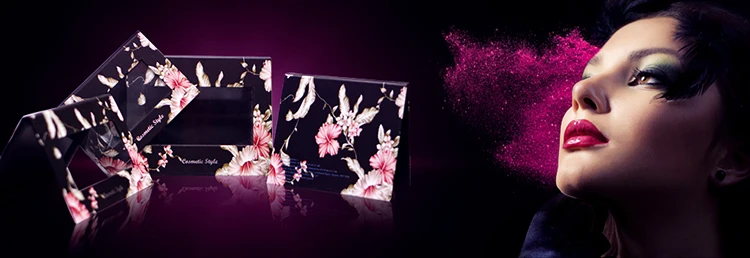 empty blush palette container