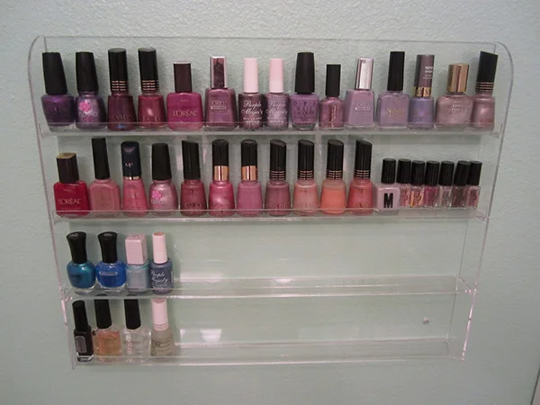 High Quality Acrylic Made Storage Box Nail Polish Display Drawer High Quality Acrylic Made Storage Box Nail Polish Display Drawer