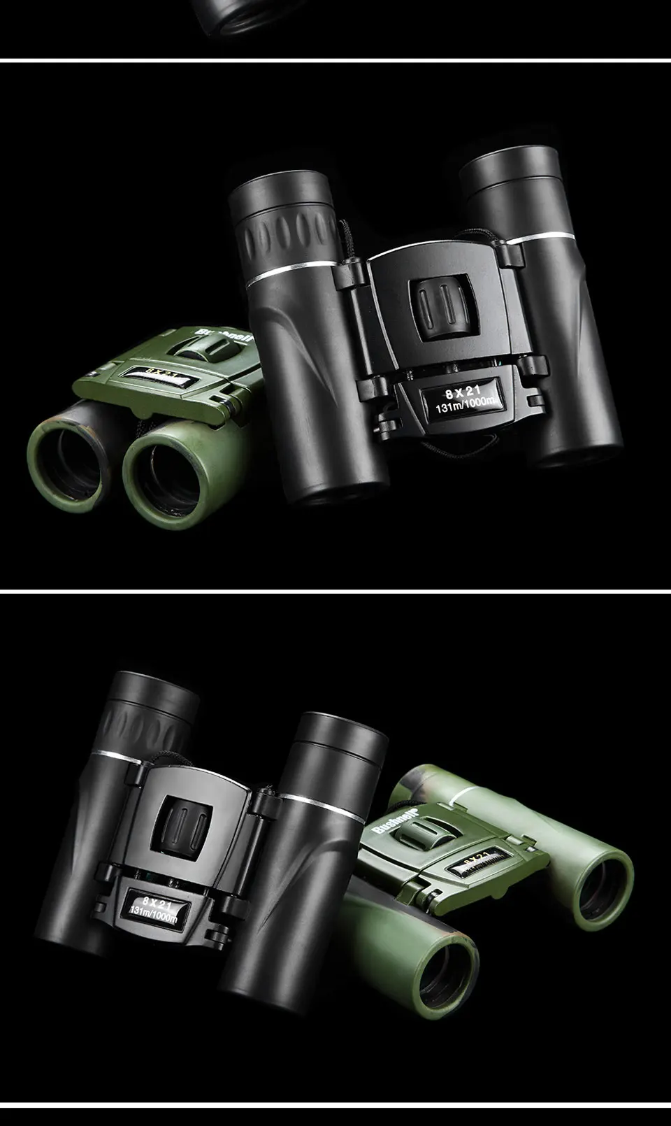 High Quality Small Pocket 8x21 Binocular Factory Direct Customized