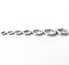 FUNADAIKO Stainless steel fishing split Ring 2# to 9# fishing accessory double loop quick change fishing split rings