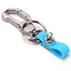 RYHXKC1 Pretty silicone car keychain for promotion metal car keychain customize