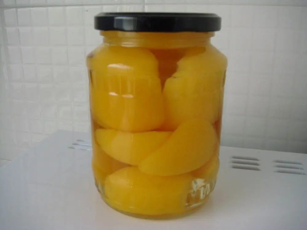 720 ml canned yellow peach