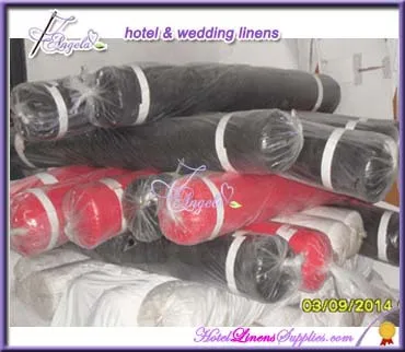 black chair covers