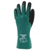 Wonder Grip WG-528 Oil Guard 4132 15 Gauge Nylon Heavy Duty Nitrile Triple Dip Oil Resistance Long Cuff Safety Work Gloves