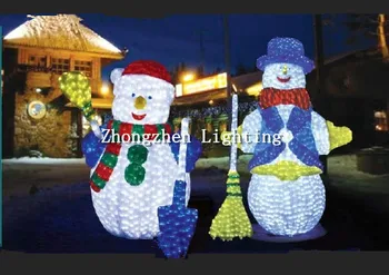 Large Outdoor Lighted Led Christmas Light Decoration - Buy Led