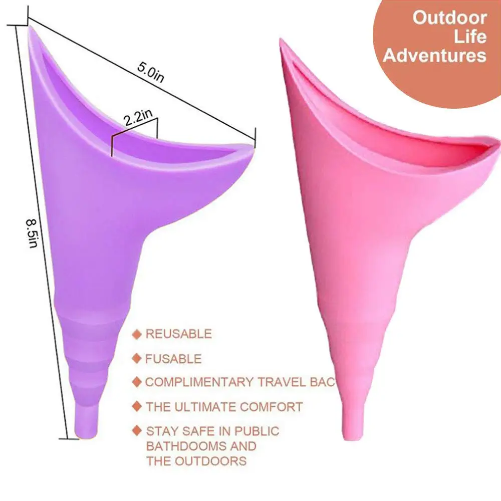 Factory Private Model Medical Grade Silicone Women Pee Funnel For Camping Buy Women Pee Pee