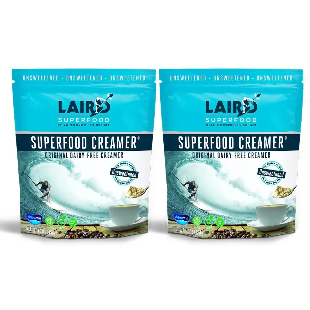 Laird Superfood Unsweetened Original Coffee Creamer | Dairy & Gluten Free, Vegan, Soy Free, Non-GMO - 2 lb