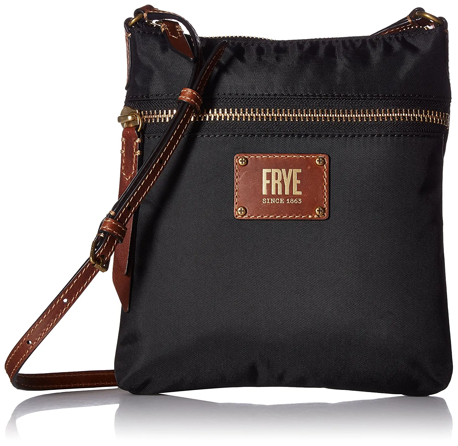 frye ivy nylon small satchel handbag