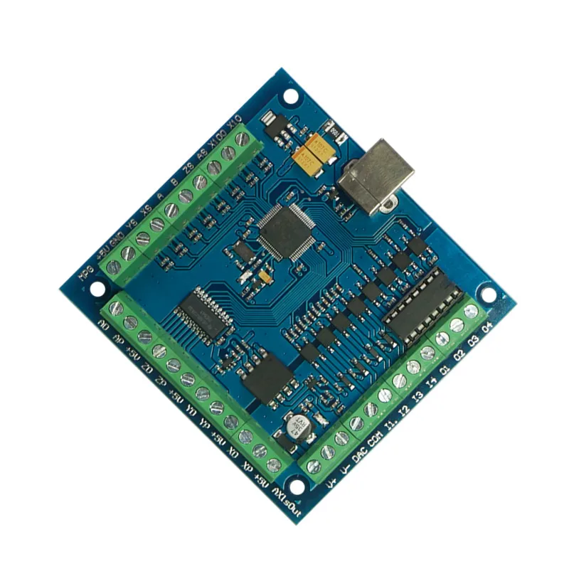 8CNC USB mach 3 100Khz breakout junta 4 Ejes Controlador de movimiento del controlador de DHL EU