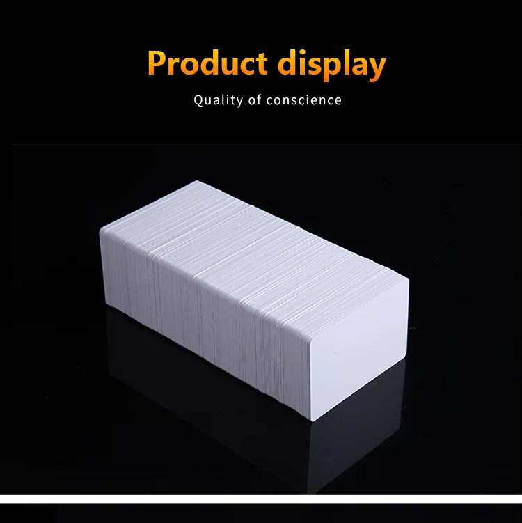 Sublimation Plastic PVC Card Blank - detailed images 04