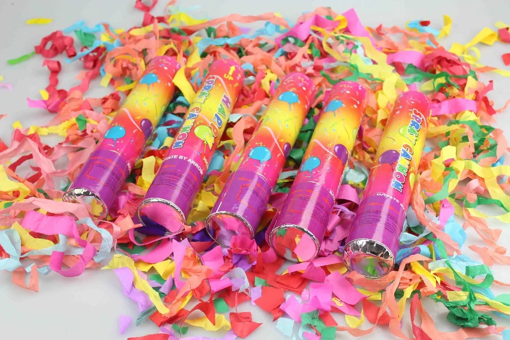 Birthday Party Popper Confetti Shooter No Fireworks Party Popper - Buy 