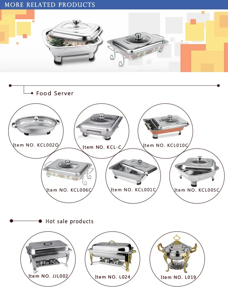 Hot Food Serving Dishes/oval Chafing Dish With Glass Lid Buy Oval