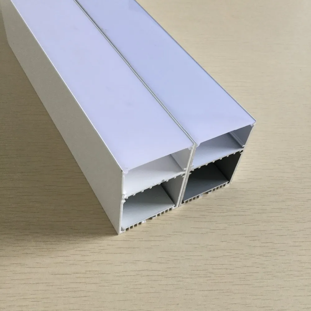 LED Aluminium Profile Aluminium Rail Profile Cover Including Opal Milky Cover For LED Strips 1 M 23 Mm Profile N