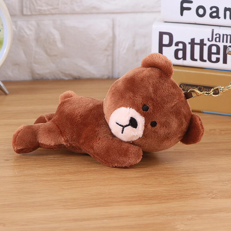 cute plush keyring