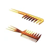 Tortishell Salon Equipment Plastic with Lift Texture Trendy Oil head Hair Comb for Hairstylist