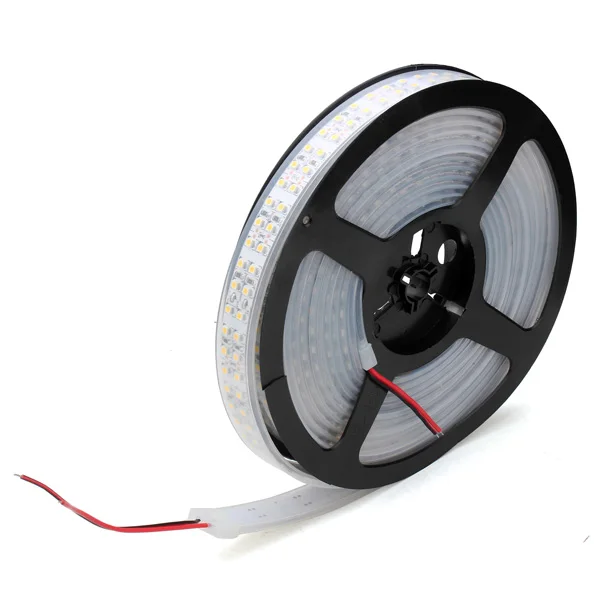 Very Long No Drop Voltage 15 Meter 3528 Led Strip Lights With Aluminum Track low voltage outdoor