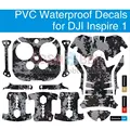 Waterproof PVC Decals Stickers Skin Graphic Wrap Cover Set for DJI Inspire 1 Remote Control Battery