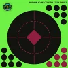 FUGEN Fluorescent Color Splash Hit The Target Shooting Paper