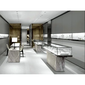 New design wooden factory direct supply custom jewelry showcase