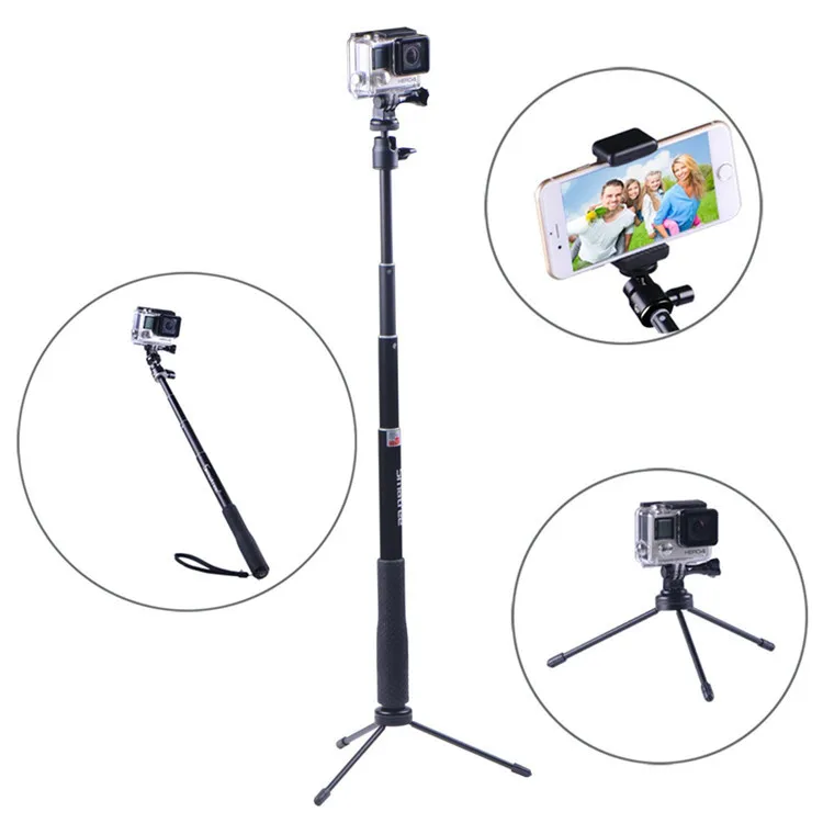 4 Nuevo de 1//4 /"de montaje en trípode adaptador Soporte Para Gopro Hd Y Hero 1 2 3 3