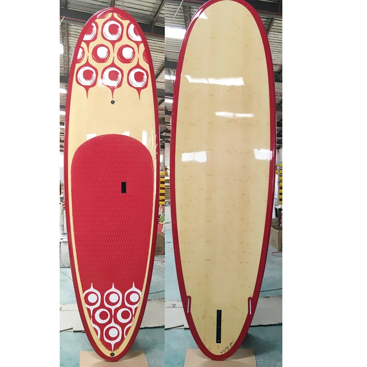 Epoxy Surfboards Durable Rental Bamboo Sup Paddle Board Buy Durable