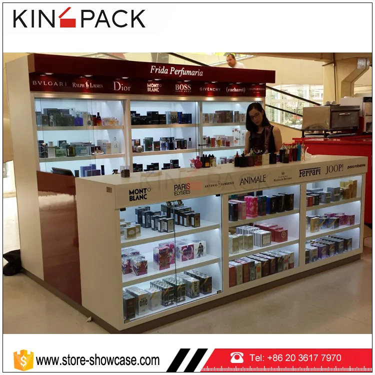 Quiosco De Cosméticos Para Centro Comercial,Expositor De Maquillaje