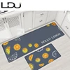Eco-reactive Dyes Anti Slip Waterproof and Oil Proof Cute Kitchen Accessories Floor Mats