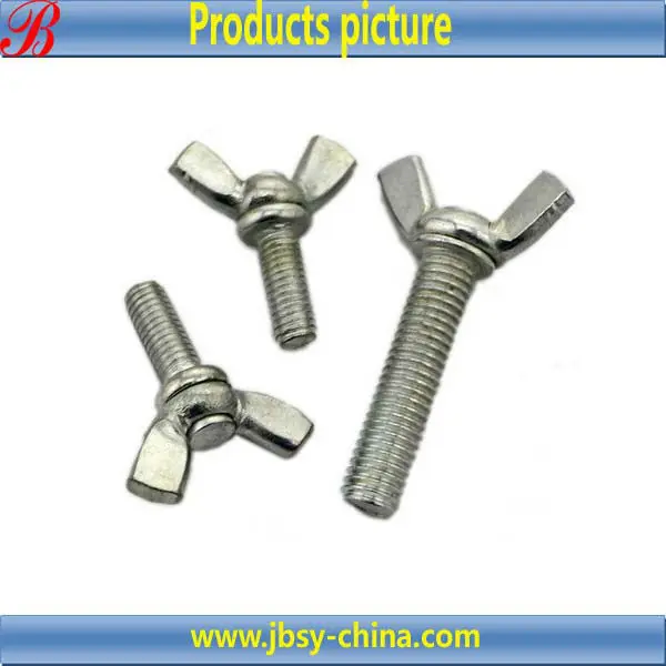 Plastic Head Butterfly Screws With Carbon Steel Rod Buy Butterfly