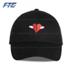 6-Panel Hat Broken Heart Embroidered Pattern Custom Embroidery Dad Hat