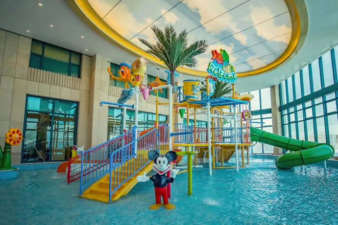 新设计迷你室内水滑梯   室内儿童娱乐设备