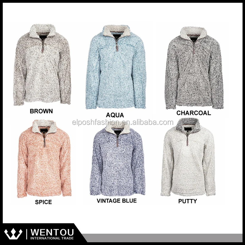 true grit sherpa pullover