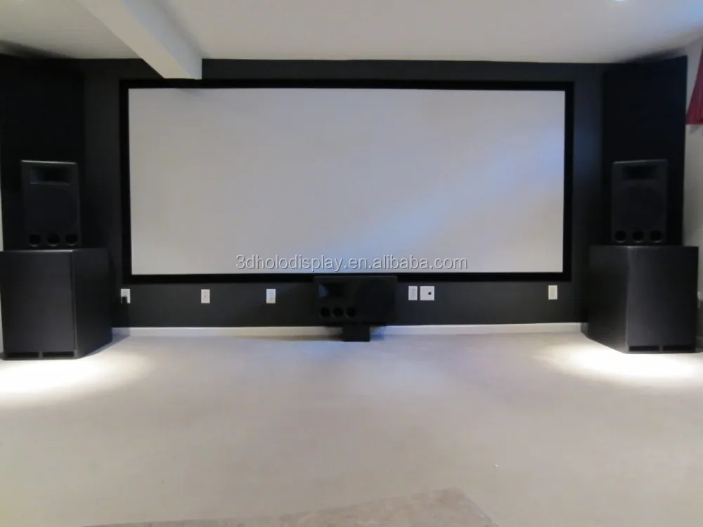 Fixed Frame Projector Screen Wall Mount Fixed Frame Projection Screen