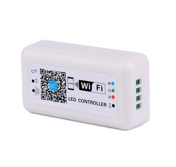Hot sale WiFi LED Smart Controller for RGB LED Strip Light Suitable for Android and IOS System Mobile Phone APP with factory prx