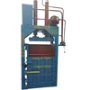 Hydraulic driven recycling vertical baler equipment /wool baling press machine/vertical waste paper plastic film baler