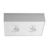 2019 New Product Rectangle 360 Tilt Surface Cube Downlight With Black White Color