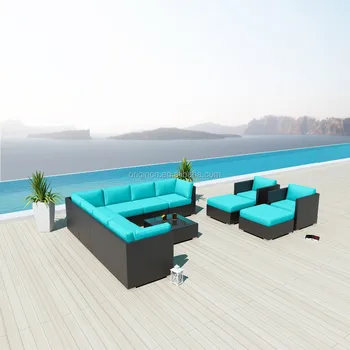 12 Pc All Weather Resin Wicker Swimming Pool Sofa Set With Outdoor Low Coffee Table Sectional Couch Buy Sofa Anyaman Resin Outdoor Furnitur Kolam Wicker Furniture Product On Alibaba Com