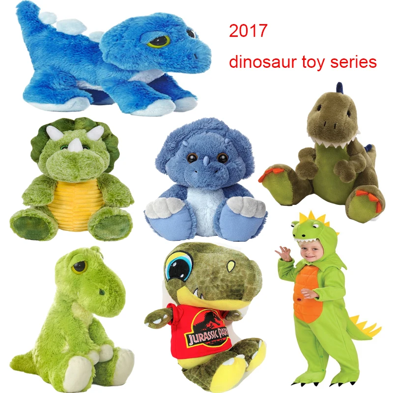 Wholesale Pink And Green Stuffed Animal Dinosaur Plush Toys Wearing ...