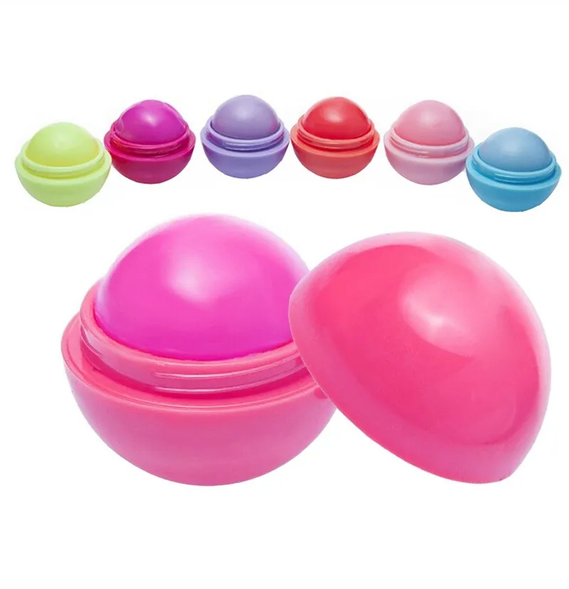 2017 Hot Sell ! Oem Factory Manufacture Cute Lip Balm; Container Roller Ball Lip Balm Ball; Lip
