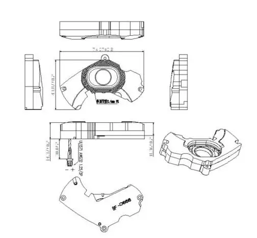2030 Cavity speaker box Specific for Intelligent Hardware - ANKUX.COM
