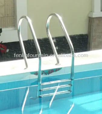 stainless steel inground pool ladder