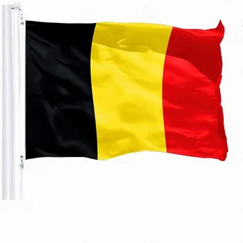 hot selling new arrival world flags list national belgium flag